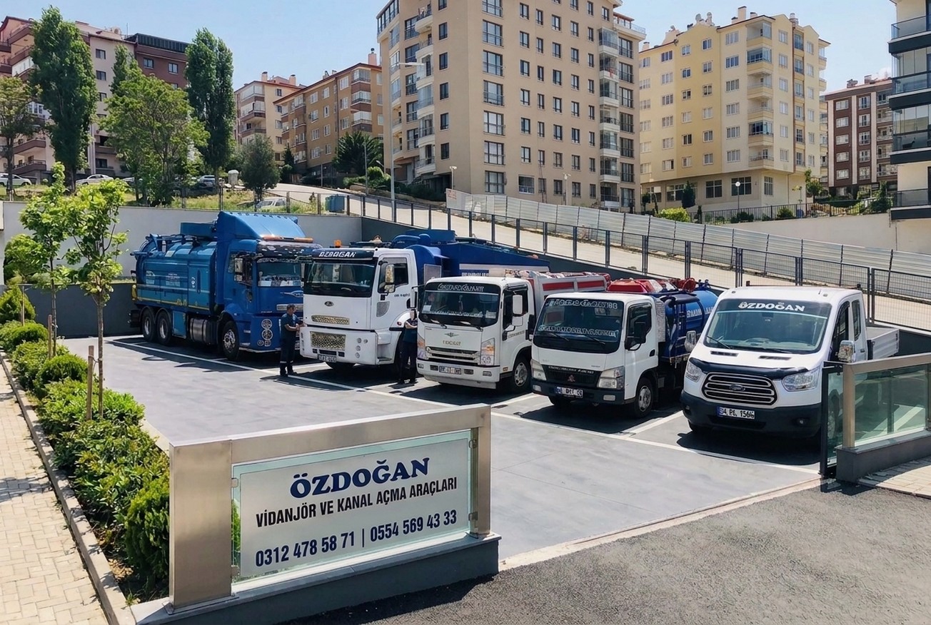 Özdoğan Vidanjör araç parkuru