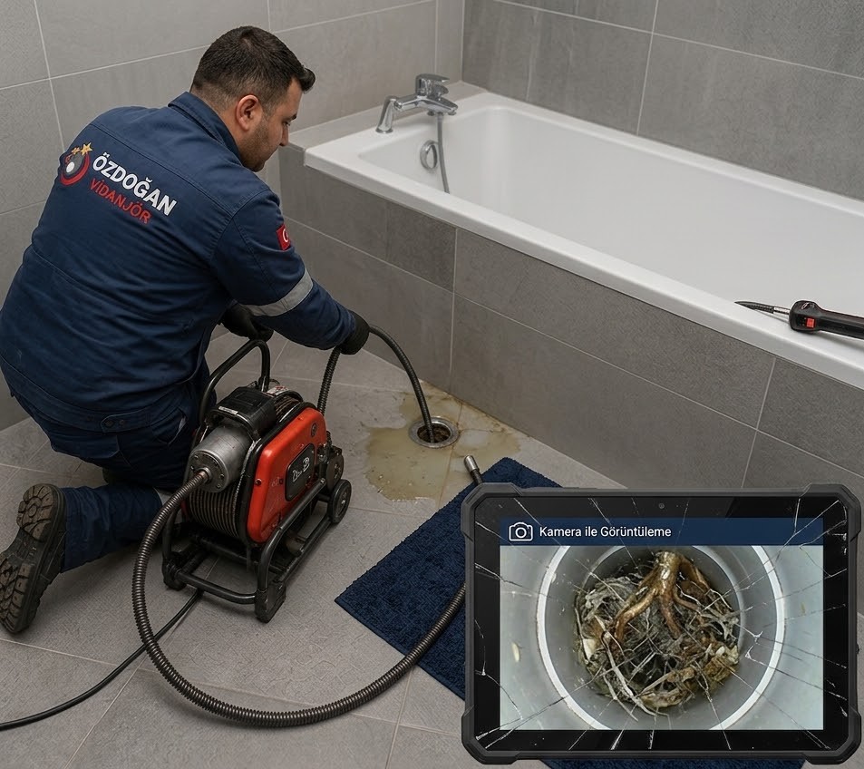 tıkalı banyo açma