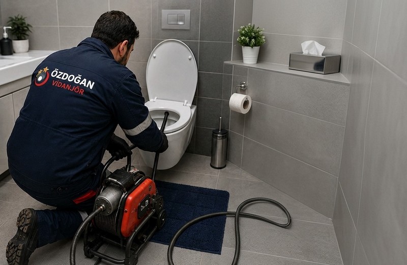 tıkalı tuvalet açma